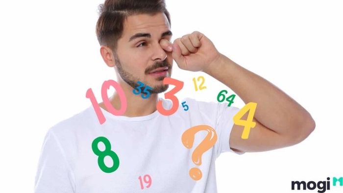 Giật mắt trái cũng gắn liền với những con số may mắn riêng biệt.