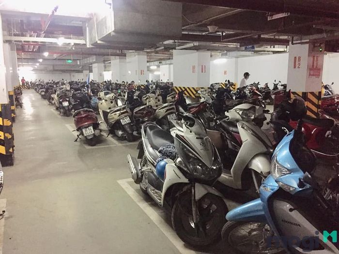 Chỗ đậu xe rộng rãi và thoải mái