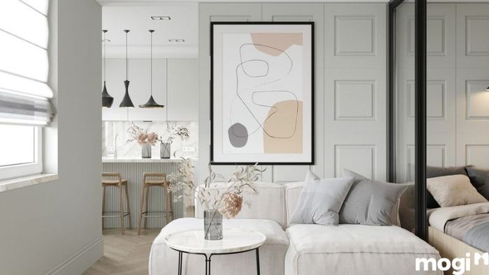 Mẫu Nội Thất Phòng Khách Chung Cư 40m2: Không Gian Mở và Thoải Mái