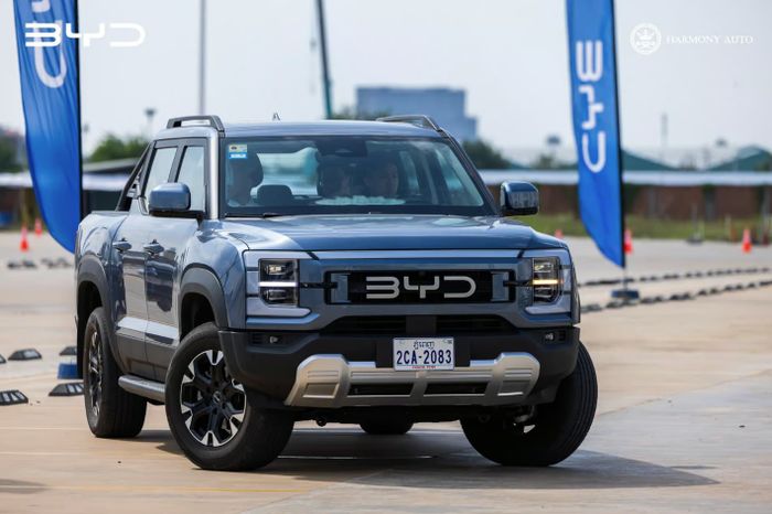Hình ảnh của mẫu xe BYD Shark PHEV 2025 đã được công bố.
