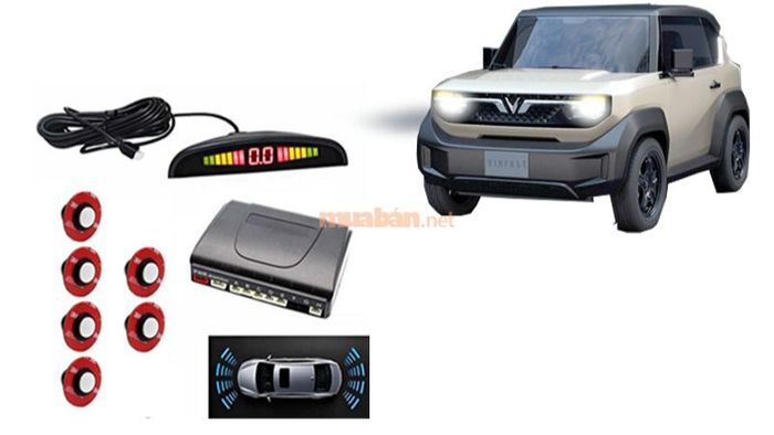 Lắp cảm biến lùi cho VF3 giúp nâng cao sự an toàn và thuận tiện khi di chuyển và đỗ xe.