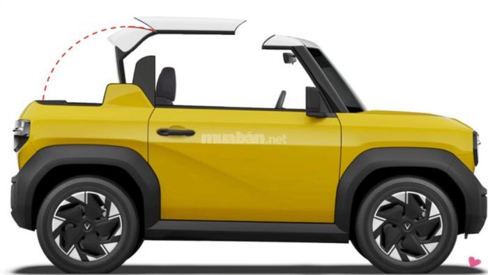 Phiên bản VinFast VF3 độ theo phong cách mui trần kết hợp với bán tải là sự kết hợp táo bạo, mang lại vẻ ngoài cực kỳ ấn tượng.