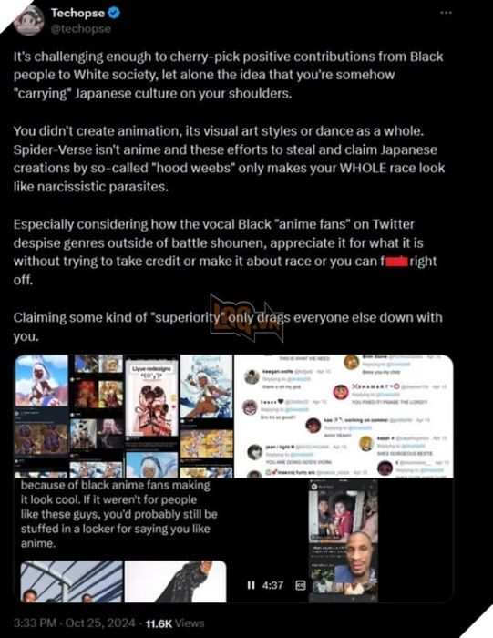 Văn Hóa Da Đen Có Đang Gánh Anime Nhật Bản? Cuộc Tranh Cãi Giữa Các Quan Điểm Đa Dạng Trên Twitter 6