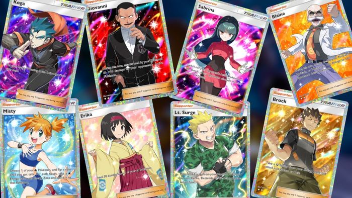 Thẻ Full Art Trainer