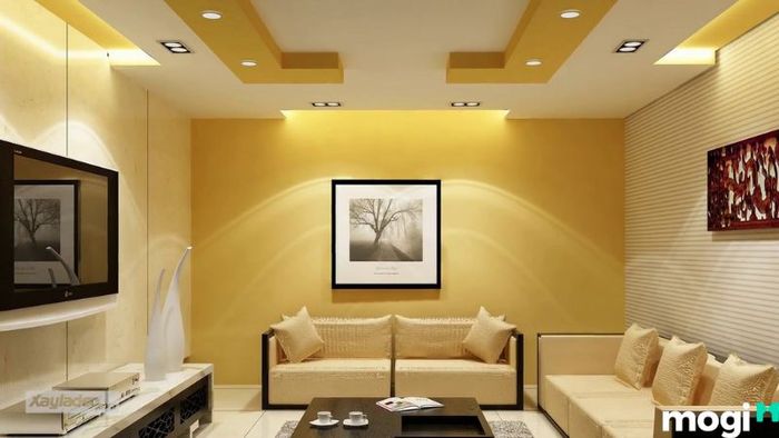 Trần thạch cao phòng khách là một loại trần đặc biệt giúp nâng cao giá trị thẩm mỹ cho không gian sống.