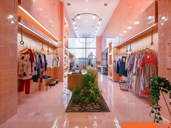 Thiết kế cửa hàng thời trang