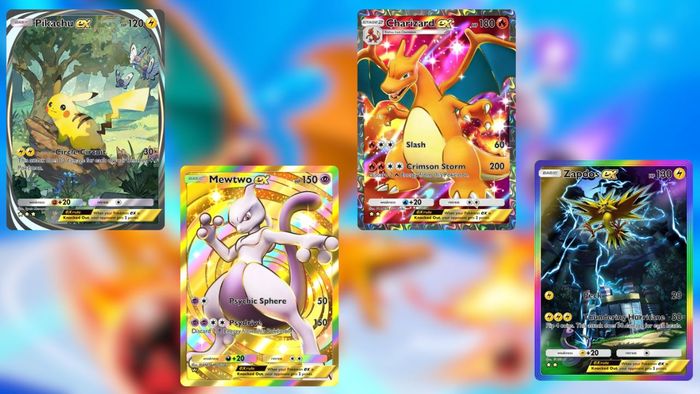 Một số thẻ bài hiếm trong Pokemon TCG Pocket
