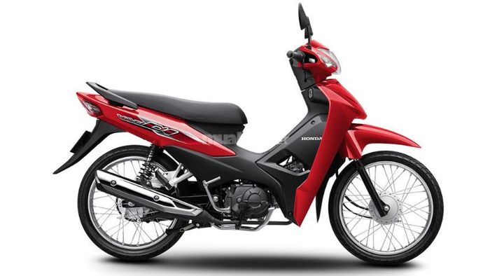 Honda Wave Alpha 2024 phiên bản Tiêu Chuẩn – Màu Đỏ Bạc