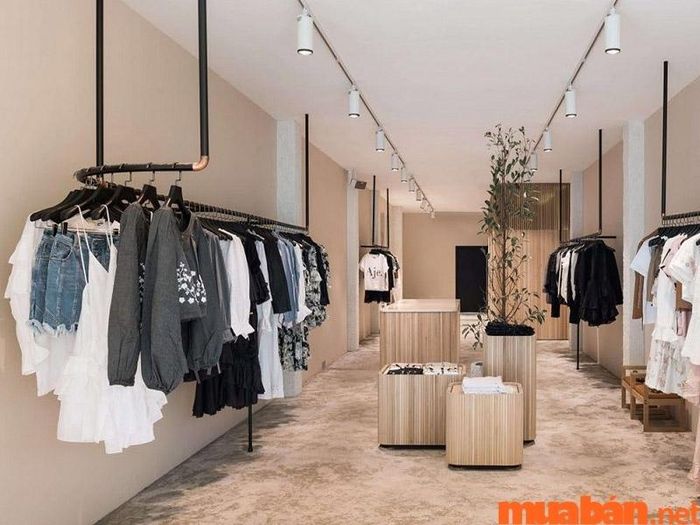Thiết kế cửa hàng quần áo