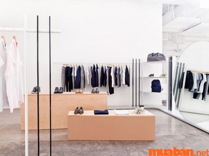 Thiết kế shop quần áo