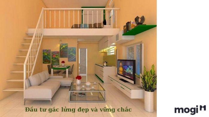 Chi phí xây dựng tầng trệt và tầng gác lửng