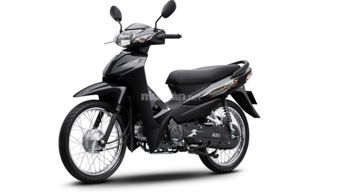 Wave Alpha 2024 gây ấn tượng mạnh mẽ với màu đen mờ trẻ trung, cao cấp và đầy cá tính.