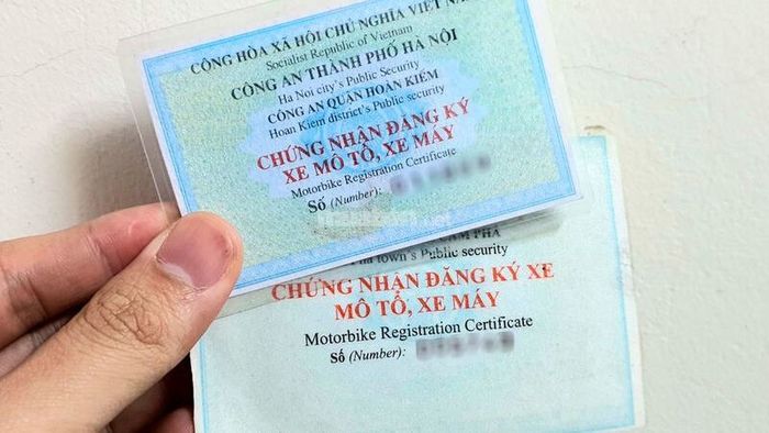 Các giấy tờ cần có khi làm thủ tục đăng ký biển số xe