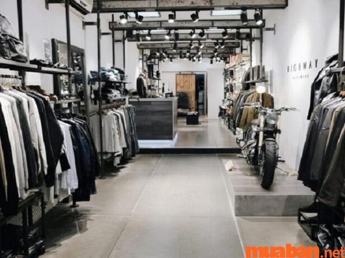 Thiết kế shop quần áo