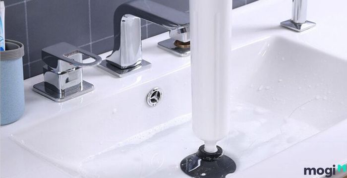 thông tắc chậu rửa mặt