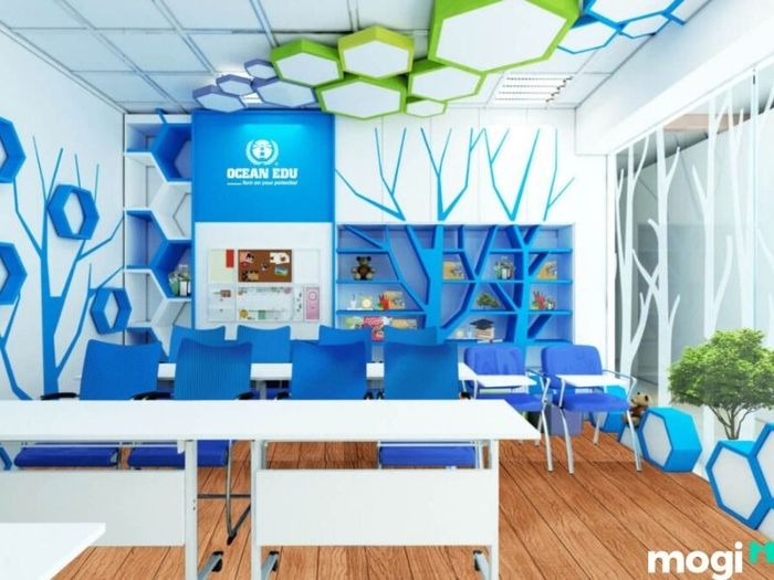 Cập nhật các xu hướng thiết kế trung tâm ngoại ngữ hiện đại