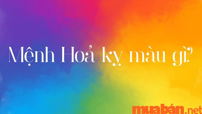 Màu sắc kỵ với người sinh năm 1994