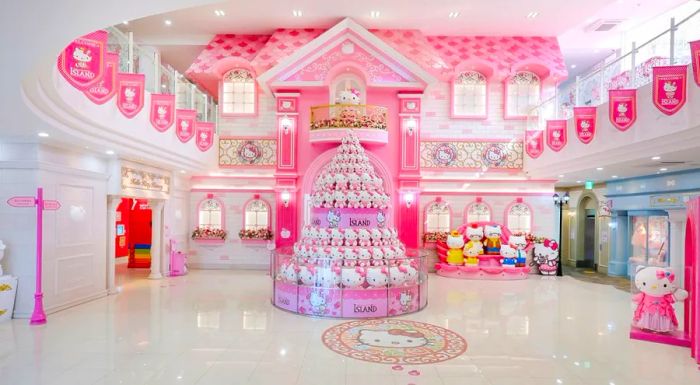 The Hello Kitty Museum on Jeju Island.