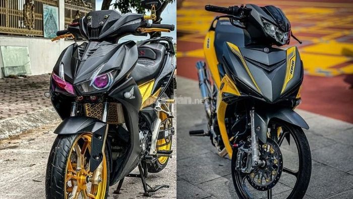 Vario với thiết kế vàng đen, phong cách cực ngầu và đầy cá tính.