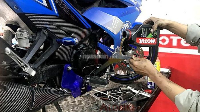 Đừng quên bảo dưỡng xe Exciter 150 định kỳ