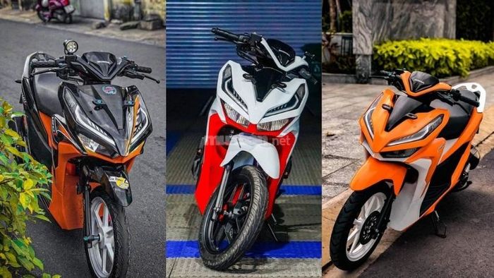 Dàn áo độ cho xe Vario