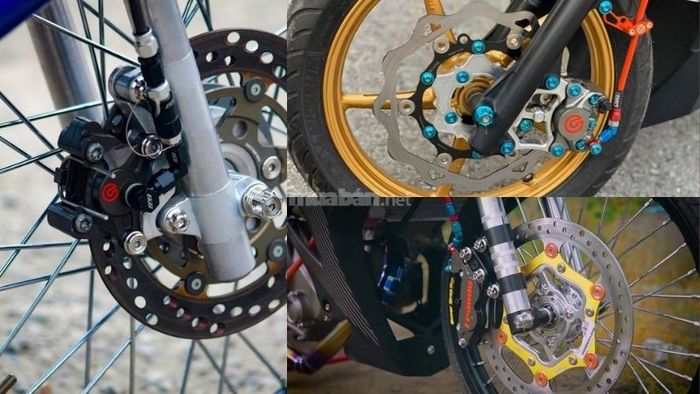 Dàn chân trước độ cho xe Vario