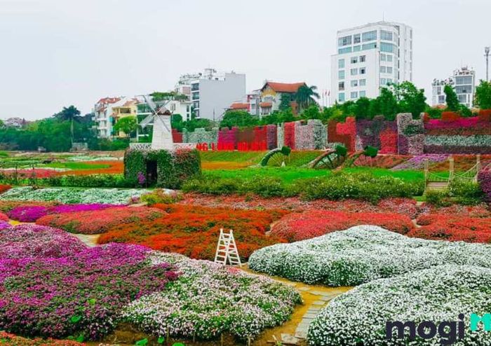 Thung lũng Hoa Hồng nổi bật với những cánh đồng hoa hồng rộng lớn, mang đến vẻ đẹp rực rỡ suốt bốn mùa.