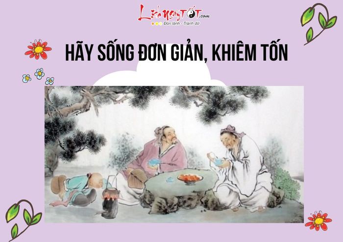 Tuy đơn giản nhưng đầy khiêm tốn