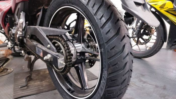 Kích thước lốp đã được thay đổi