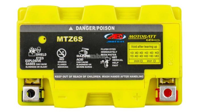 Bình ắc quy MOTOBATT MTZ5S (12V-4.2Ah)