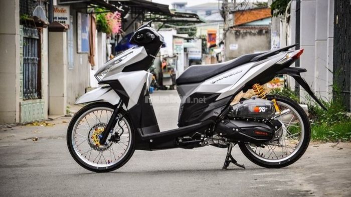 Xe Vario độ với thiết kế đơn giản nhưng đầy tinh tế.