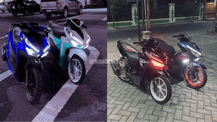 Vario thiết kế đặc biệt dành cho các cặp đôi, thể hiện sự đồng điệu và phong cách chung.