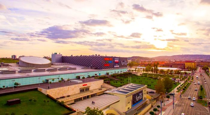 Arena Mall is one of the largest and most impressive shopping centers in Budapest.