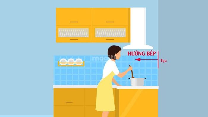 Gia chủ tuổi Mậu Tuất 1958 nên chọn vị trí tốt cho bếp, tránh để bếp hướng vào các khu vực không tốt - Nguồn ảnh: Sưu tầm