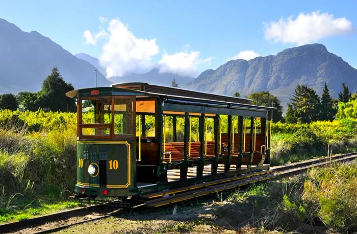 Wine on wheels: South Africa's iconic wine tram