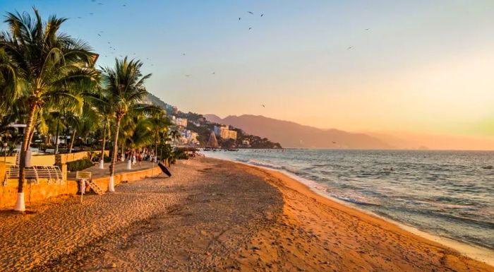 Puerto Vallarta is the perfect remedy for your winter blues, offering stunning sunsets and swaying palm trees.