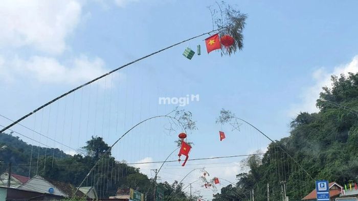 Cây nêu trong dịp Tết