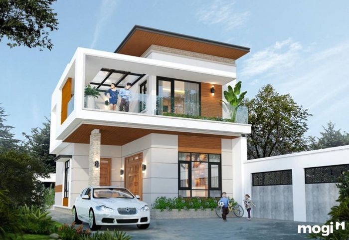 Nhà cấp 4 mái bằng một tầng với trang trí hiện đại mang đến không gian sống tiện nghi và sang trọng. Kiểu dáng đơn giản, nhưng tinh tế, phù hợp với những gia đình yêu thích sự hiện đại và không gian thoáng đãng.