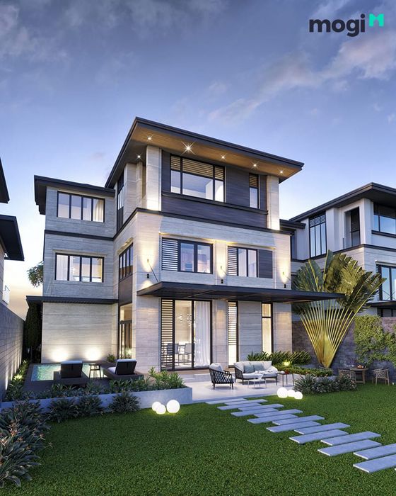 xây dựng nhà kiểu Mỹ tại Việt Nam