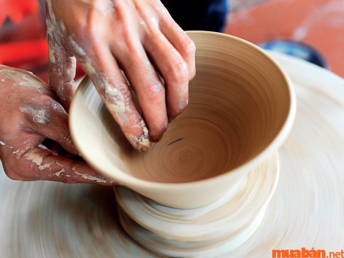 Quy trình tạo hình trong nghề làm gốm