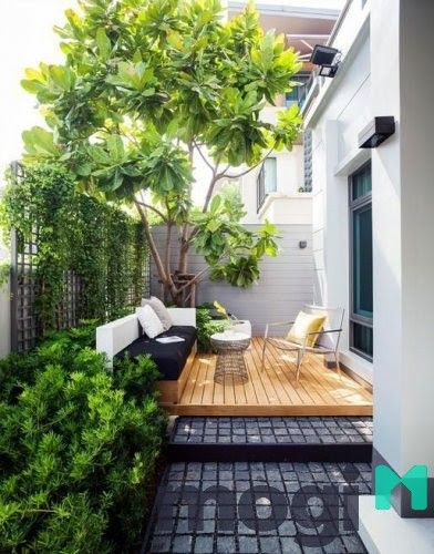 Sân vườn dành cho nhà cấp 4 với thiết kế độc đáo