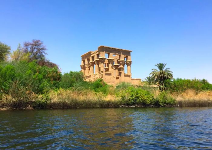 This temple complex was relocated to protect it from the rising floodwaters.