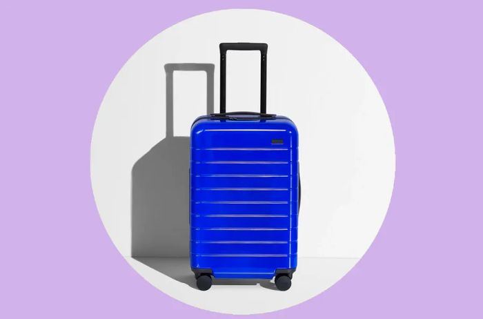 Blue Away Carry-On Suitcase