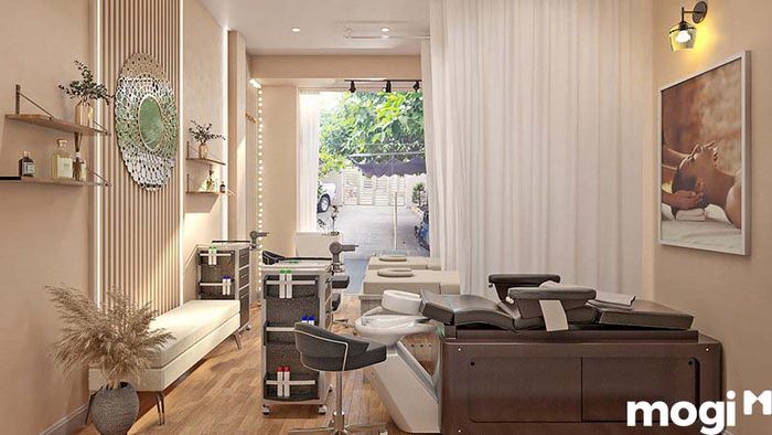 thiết kế spa mini tại nhà