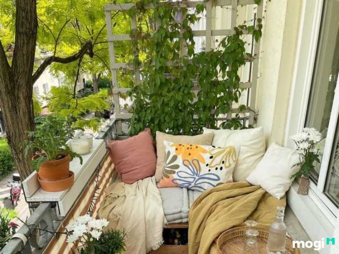 Tiểu cảnh ban công chung cư