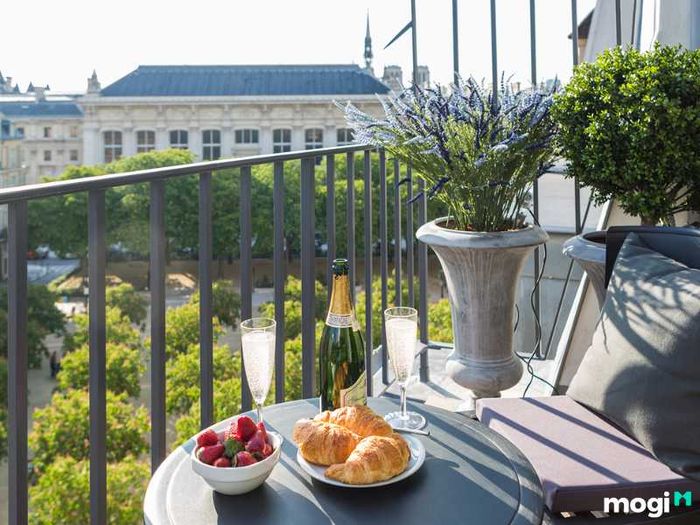 Tiểu cảnh ban công chung cư