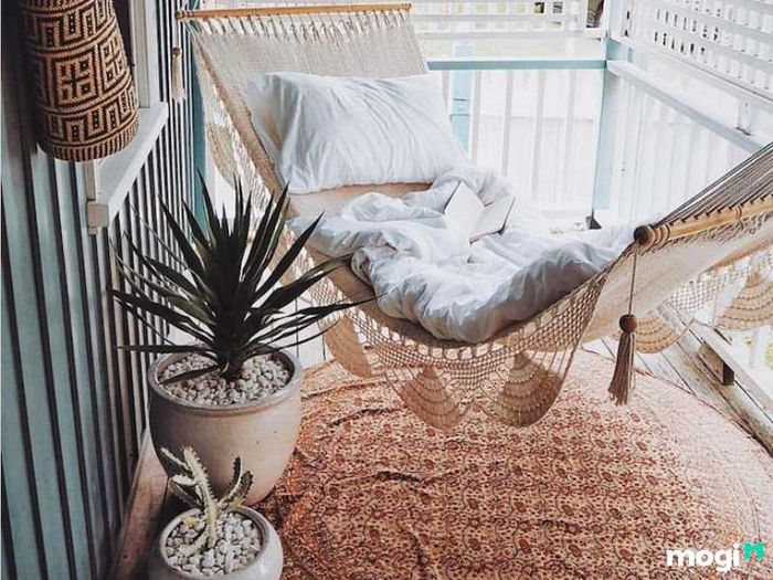 Tiểu cảnh ban công chung cư