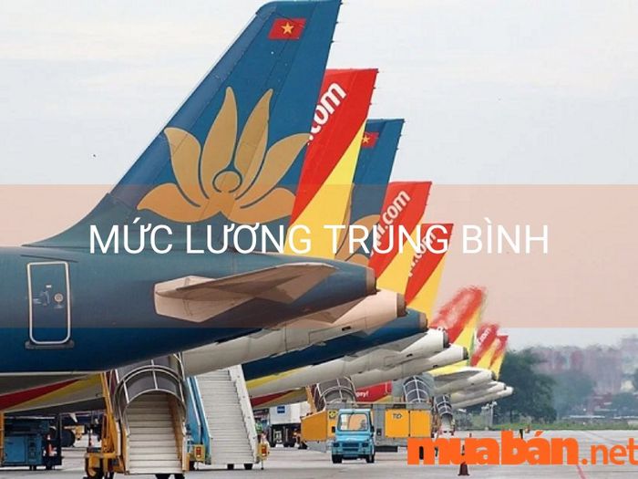 Mức lương của ngành hàng không