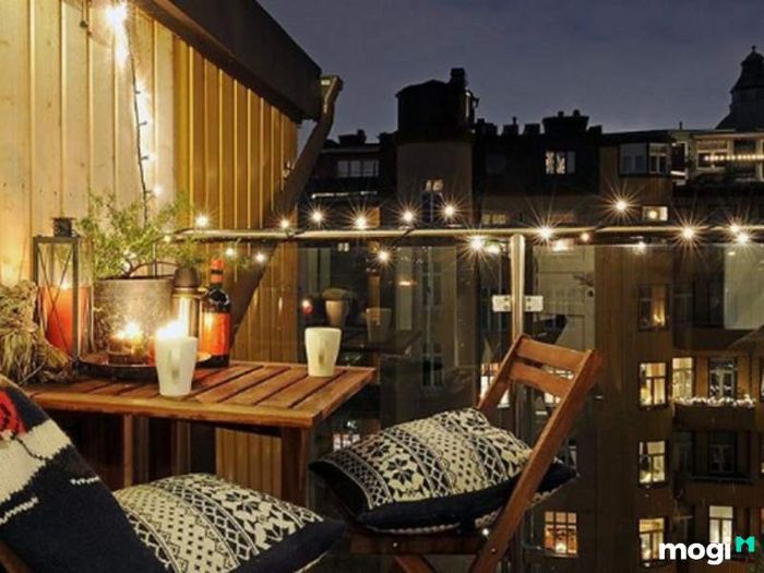 Tiểu cảnh ban công chung cư