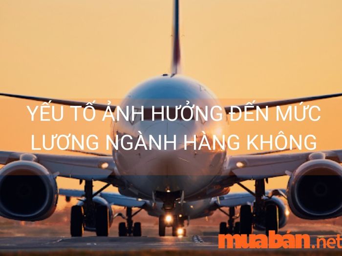 mức lương ngành hàng không